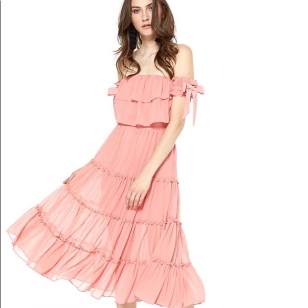 MISA Los Angeles Micaela Dress in Blush
